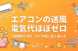 エアコンの送風はほぼ電気代ゼロ 1時間約0.4円 カビ予防に効く使い方